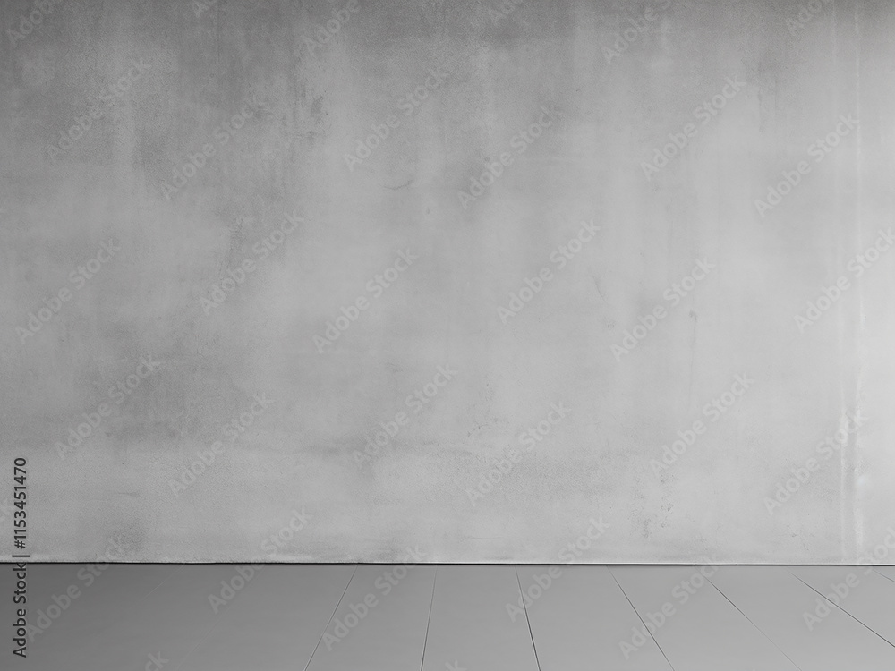 Poster a smooth gray wall with a painted texture offering space for custom text or images