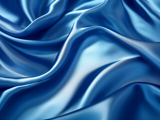 Obraz premium A blue metallic texture background with a smooth finish adding a modern touch