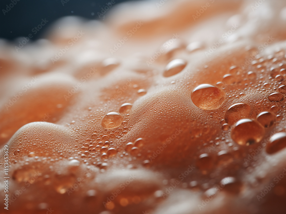 Poster closeup of sponge texture showing intricate pores and surface details