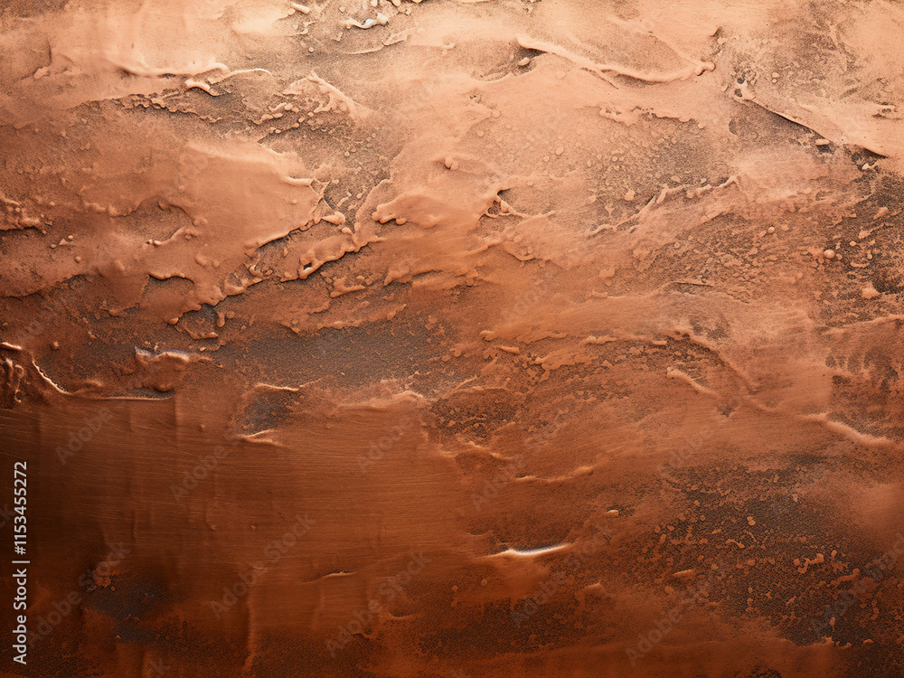 Poster copper textured surface for use in design and background creation