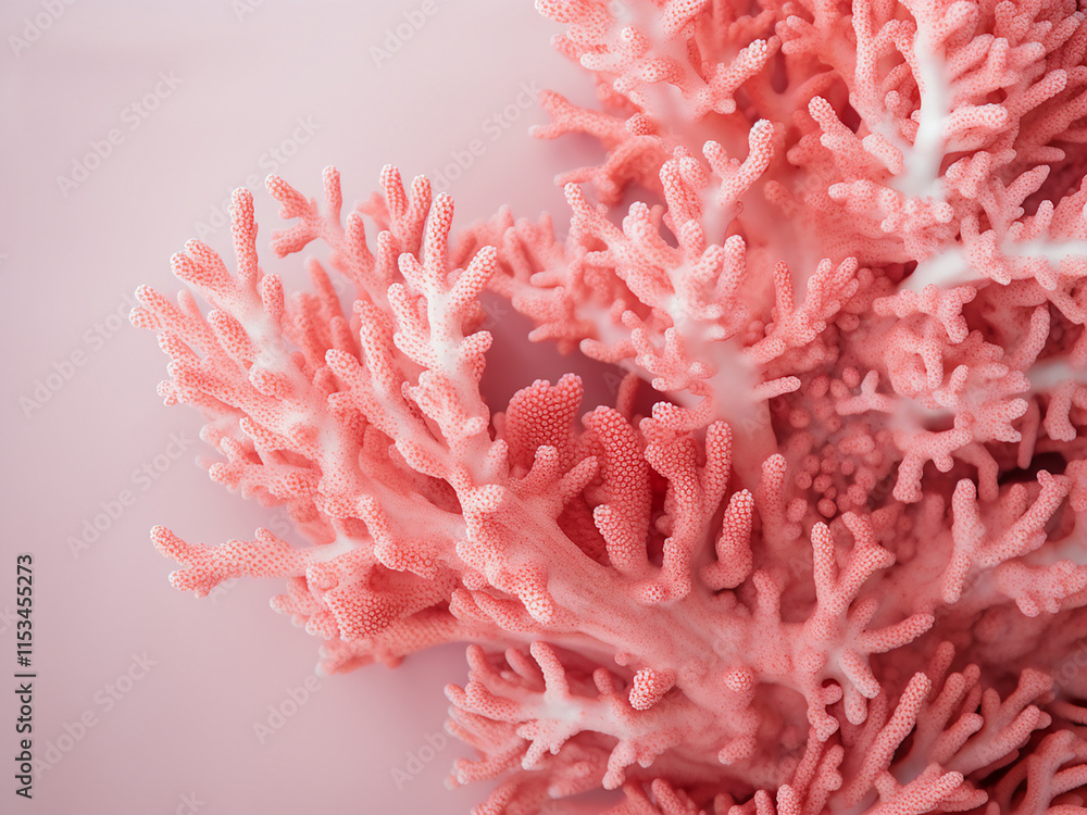 Aufkleber toned coral texture background with subtle color variations