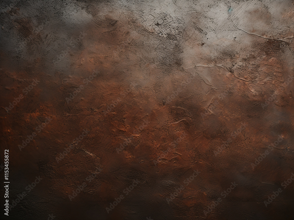 Poster grungy dark plaster texture with rough, aged material for background