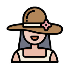 illustration of a cowboy hat