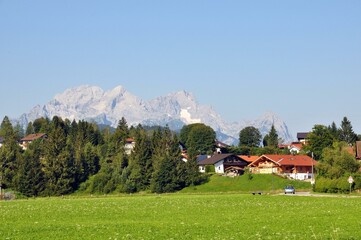 Die Buckelwiesen bei Mittenwald