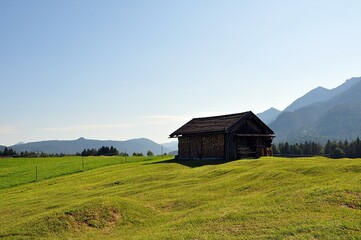 Die Buckelwiesen bei Mittenwald