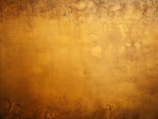 Fototapeta premium Antique golden texture providing a vintage and classic background effect