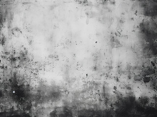 Fototapeta premium Black and white abstract grunge background with lines dots and scratches creating texture