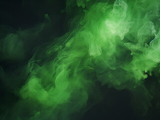 Beautiful abstract green background with a smooth finish