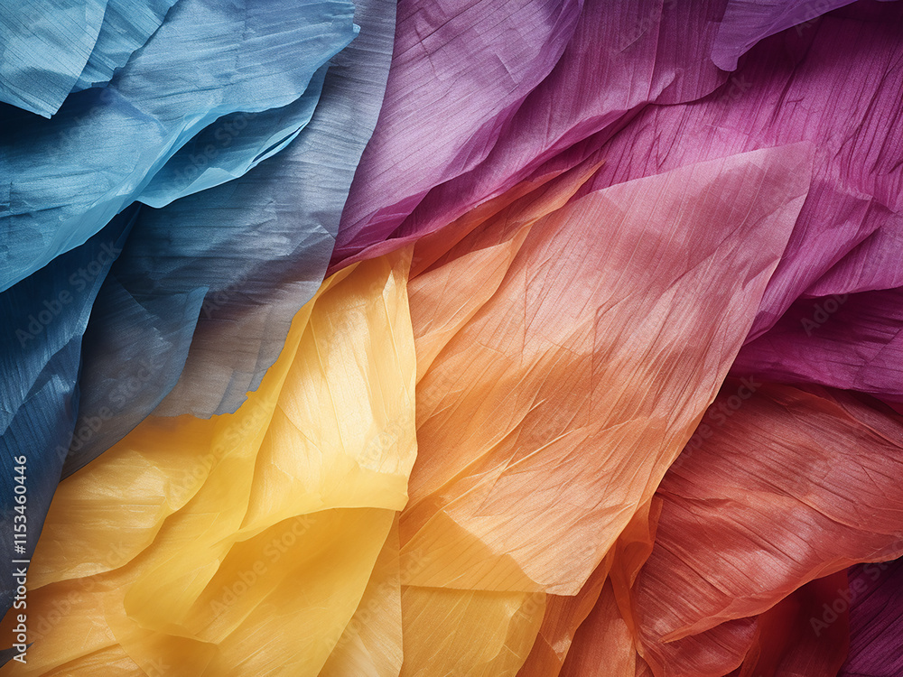 Poster textured handmade colored rice paper surface with visible fibers and natural variations