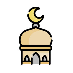 illustration of a mosque