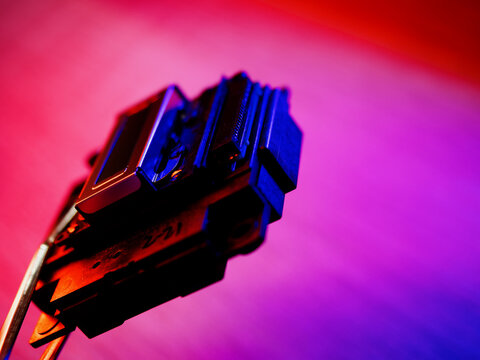 Inkjet Print Head details. Piezoelectric Printing Technologies. Miniature Color Ink Jet Nozzles for Photorealistic High Resolution Printing. Control cable connector. October 10, 2024 - Rovinj, Croatia