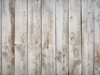 Old white, gray, and brown plank wall with vertical patterns for a textured background