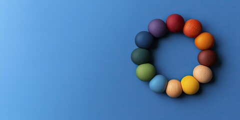 Recognizing strengths in others fosters community and support, deep blue background.