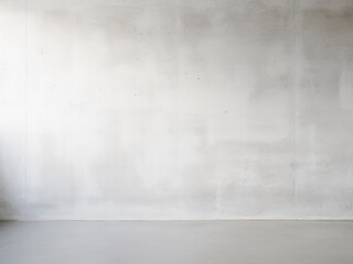 Fototapeta premium Decorative white concrete wall texture featuring a beautiful cement plaster surface