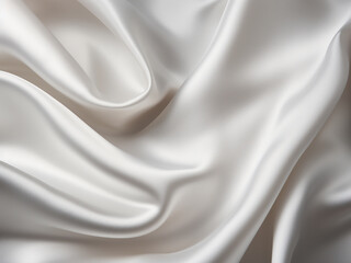 White satin cloth texture creating a luxurious look