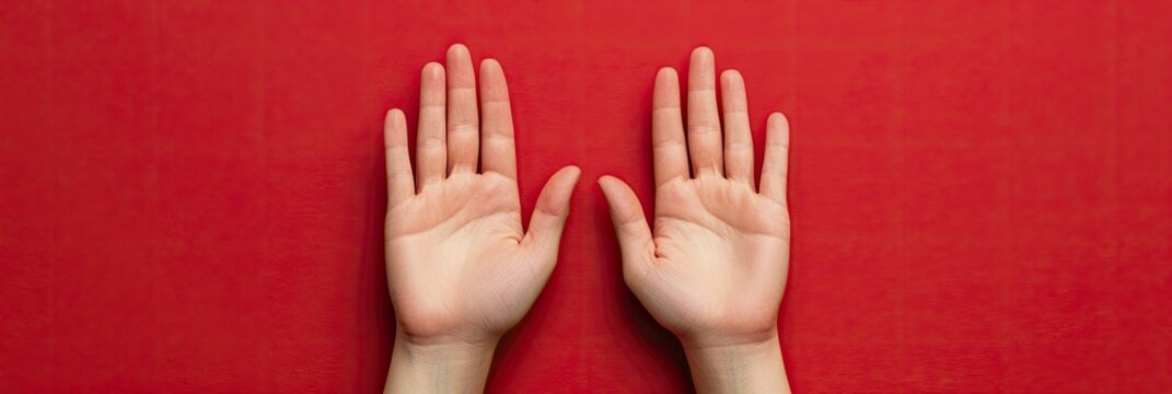 Transparency in personal relationships, vibrant red background that symbolizes honesty and vulnerability.