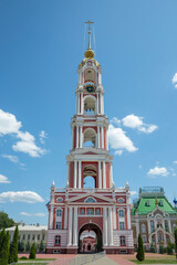 Bell tower of the ancient Kazan Monastery, Tambov