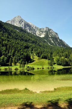 Der Ferchensee bei Mittenwald