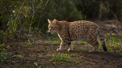 Obraz premium ready to pounce 