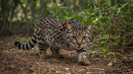 Fototapeta premium ready to pounce 