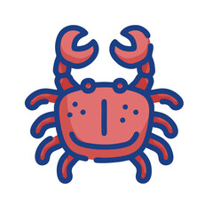 cartoon crab