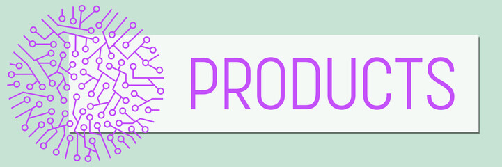 Products Circuit Purple Circular Turquoise Box Text 