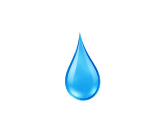 water drop isolated on white. Water drop on PNG backgroun