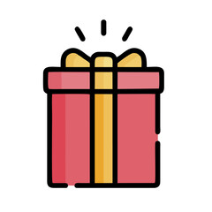 gift box vector illustration