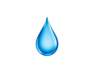 water drop isolated on white. Water drop on PNG backgroun