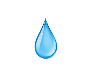 water drop isolated on white. Water drop on PNG backgroun