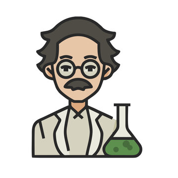 recommend clip art: scientist in laboratory