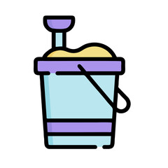 illustration of a bottle of water