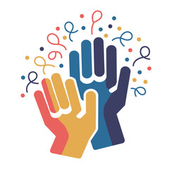 Flat vector illustration. Vector icons. Flat icons