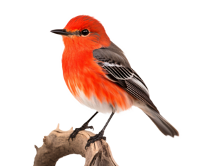 a bird standing on a branch