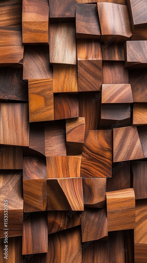 Poster wood block texture background with natural grain pattern and rough surface