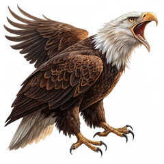 Fototapeta premium american bald eagle