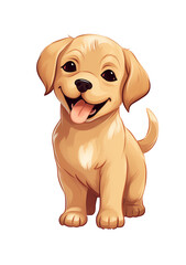 a cartoon of a dog