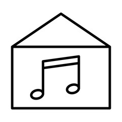 Studio Setup line icon