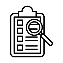 Fototapeta premium Issue Tracker line icon