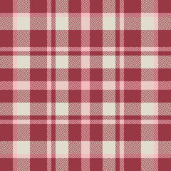 Plaid check pattern. Seamless fabric texture. Tartan textile print.