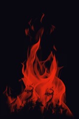 fire flames background