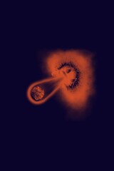 explosion with alpha channel