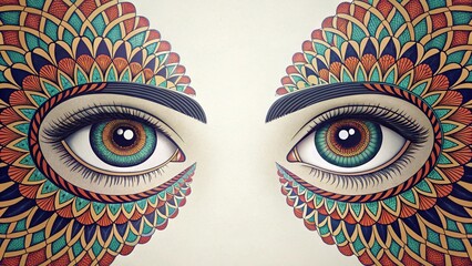 close up of a mask
