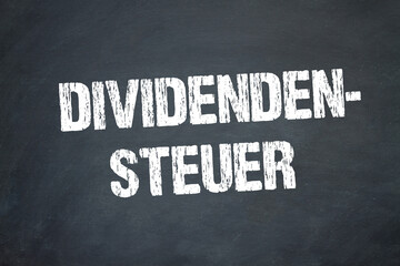 Dividendensteuer	
