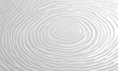 Obraz premium Concentric white ripples on a light background, suggesting a calm water surface or a soft, ethereal texture