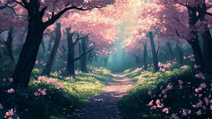 Spring Flowers Background Wallpaper