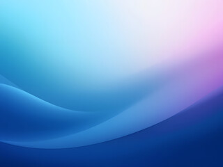 Abstract blue waves, serene gradient landscape.