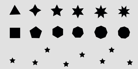 Set of blinking stars, sparks and sparkles. Shining twinkle sunburst shapes collection. Magic light flare pack for design template, poster, banner, brochure,