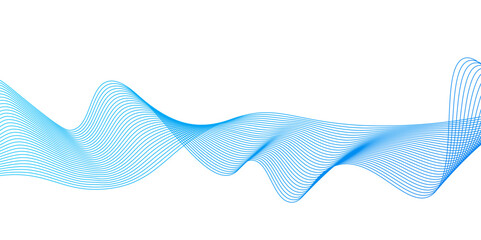 abstract blue wave background. Blue minimal round lines abstract background.Frequency sound wave lines and technology curve line,Abstract blue wave liens pattern background,