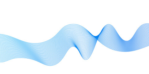 abstract blue wave background. Blue minimal round lines abstract background.Frequency sound wave lines and technology curve line,Abstract blue wave liens pattern background,